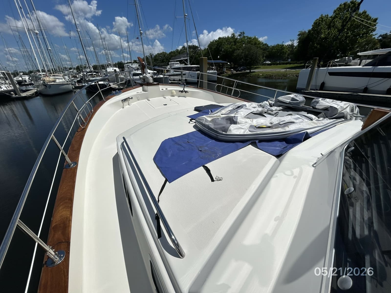 43' Menorquin foredeck1