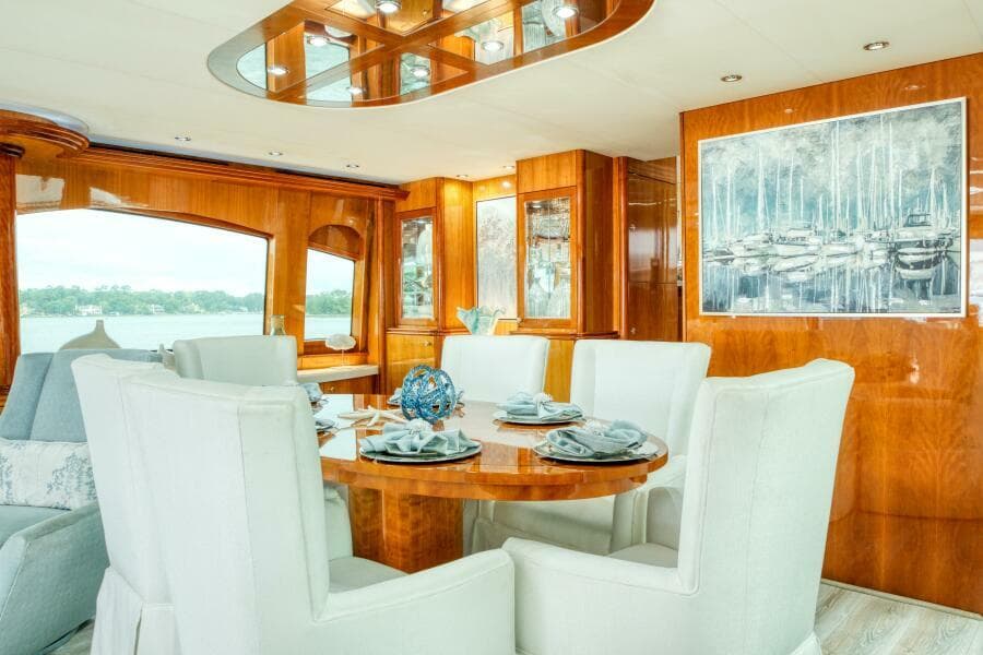2007 Hatteras 80 Enclosed Bridge