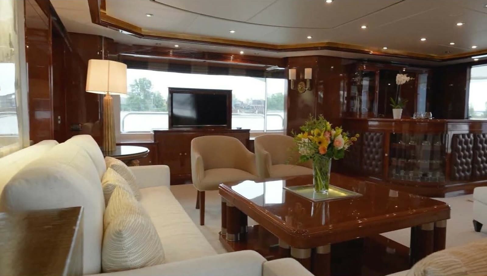 Benetti 145 Domani - Interior Main Deck Salon