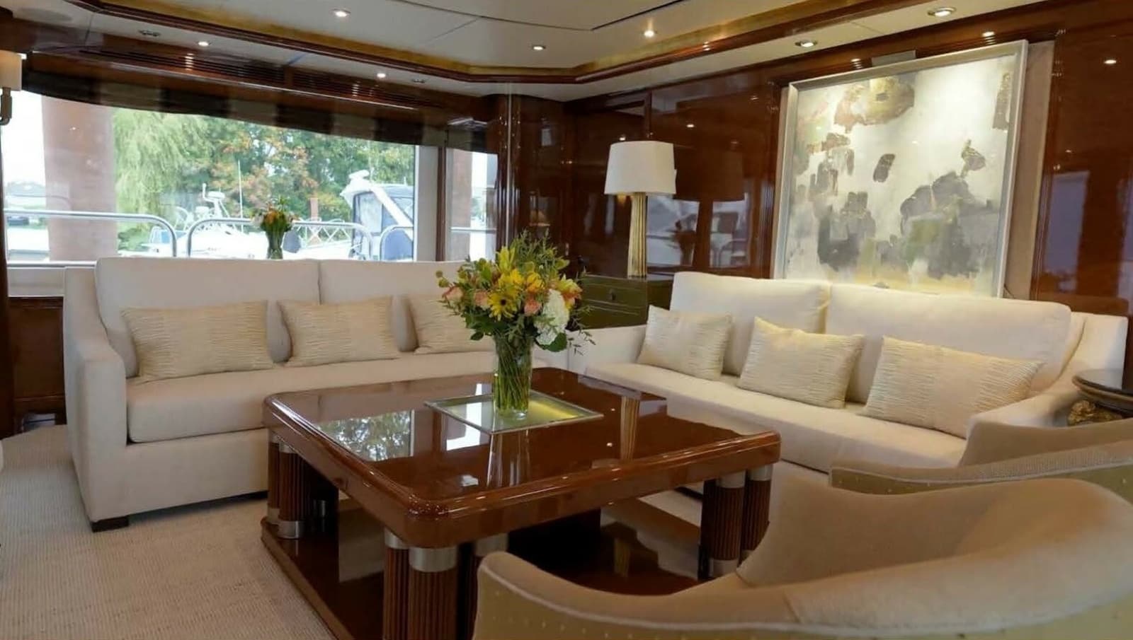 Benetti 145 Domani - Interior Main Deck Salon