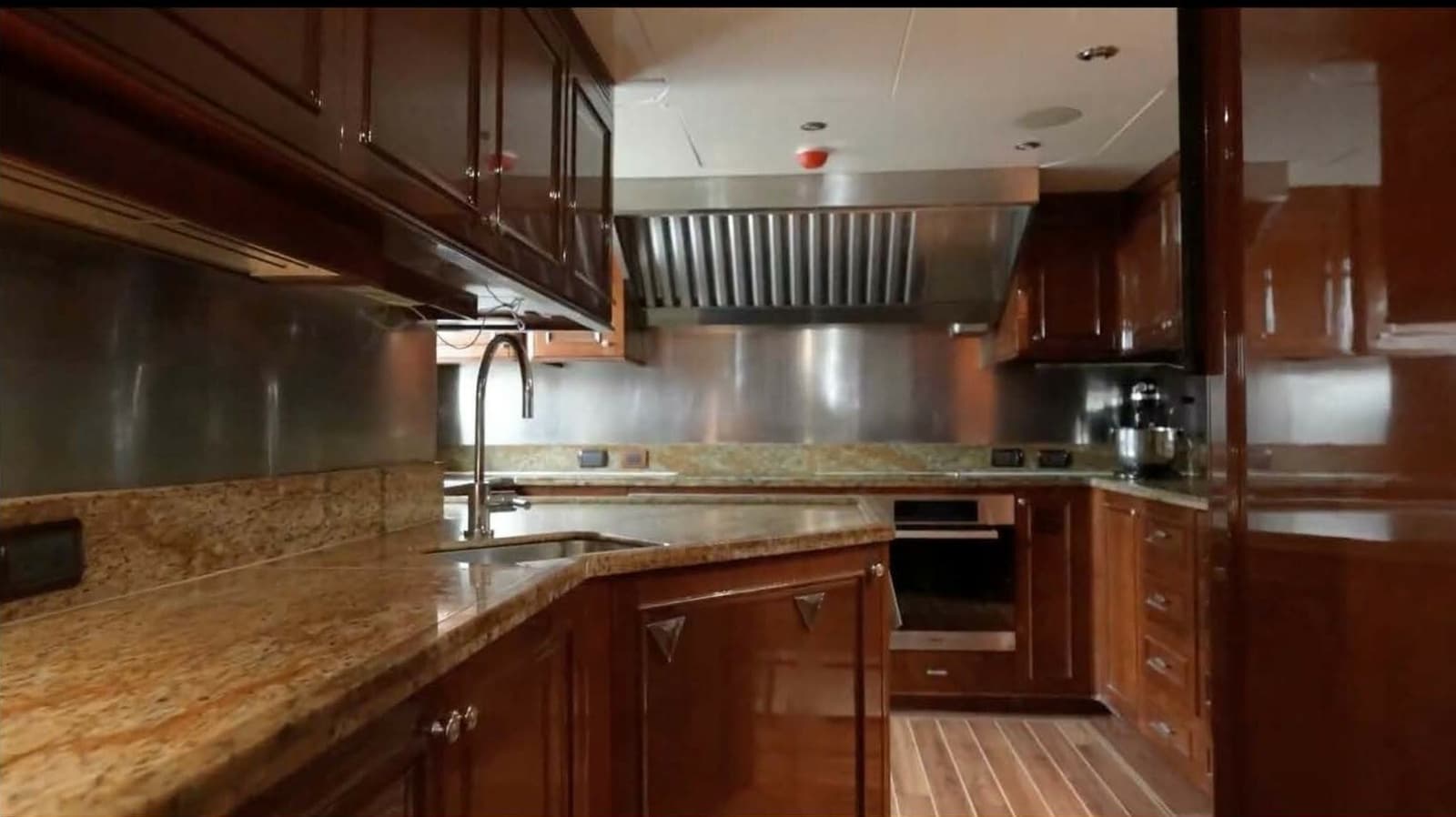 Benetti 145 Domani - Interior Main Deck Galley