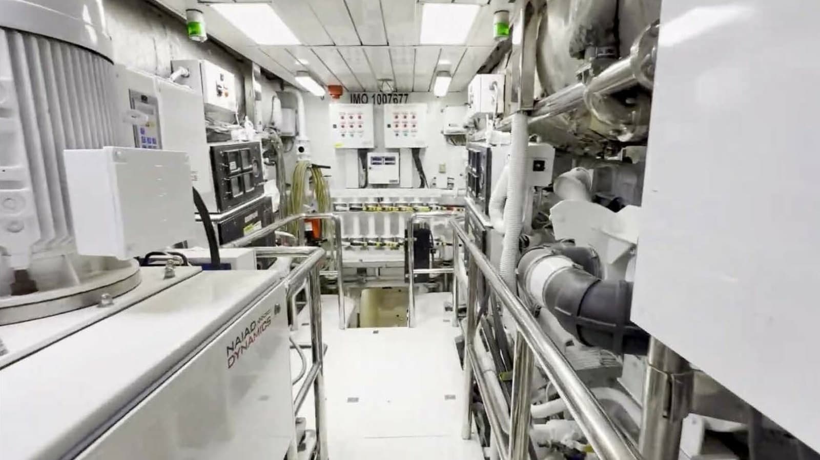 Benetti 145 Domani - Engine Room