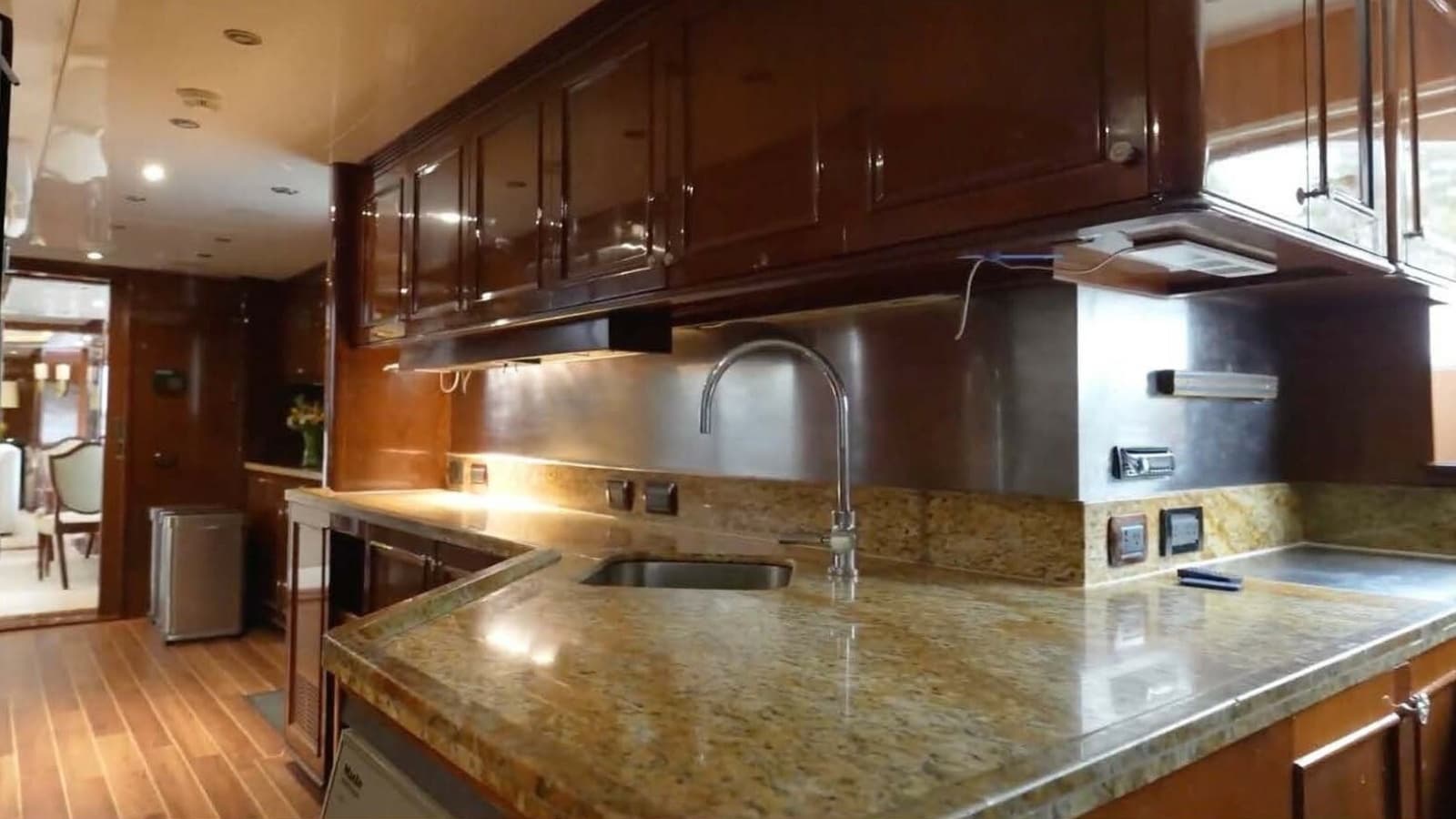 Benetti 145 Domani - Interior Main Deck Galley