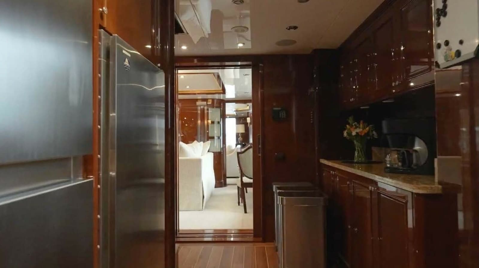 Benetti 145 Domani - Interior Main Deck Galley