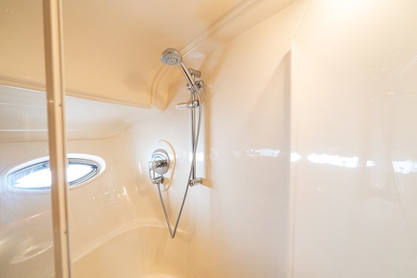 Master shower