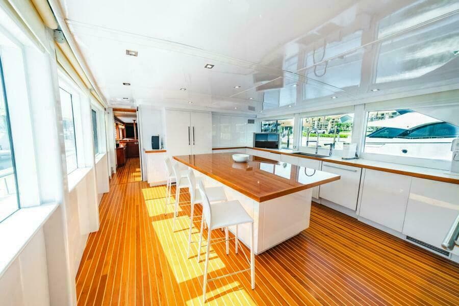 Galley Looking Aft   