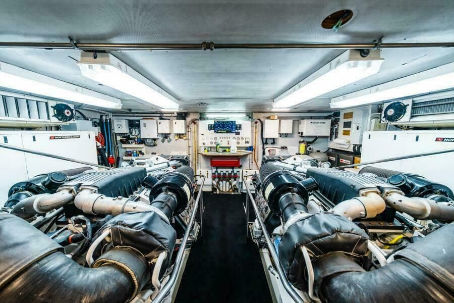 Engine Room Looking Forward 