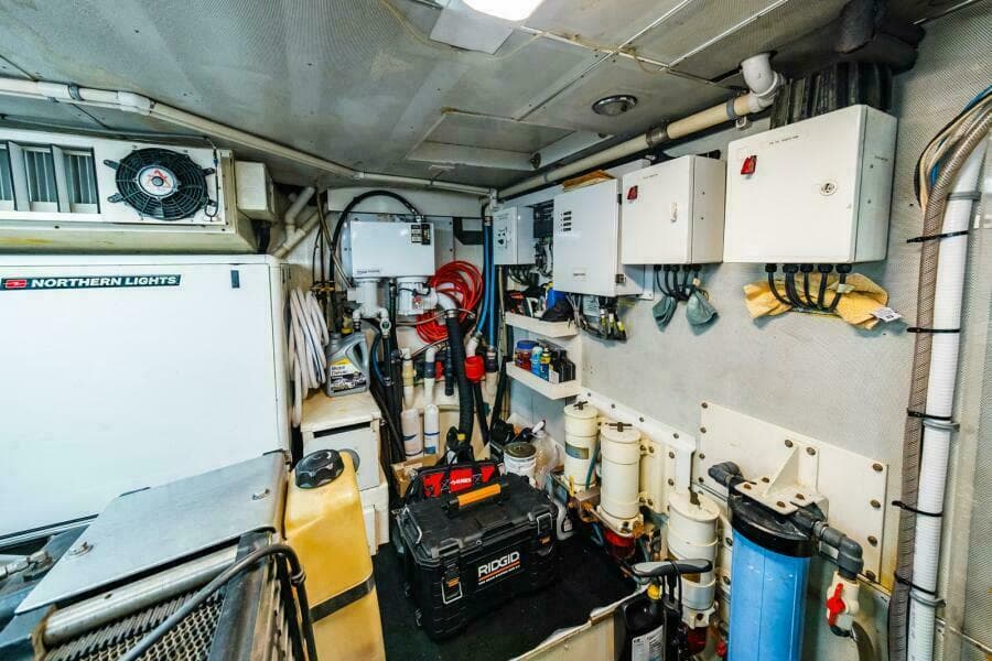 Ahead of Port Engine