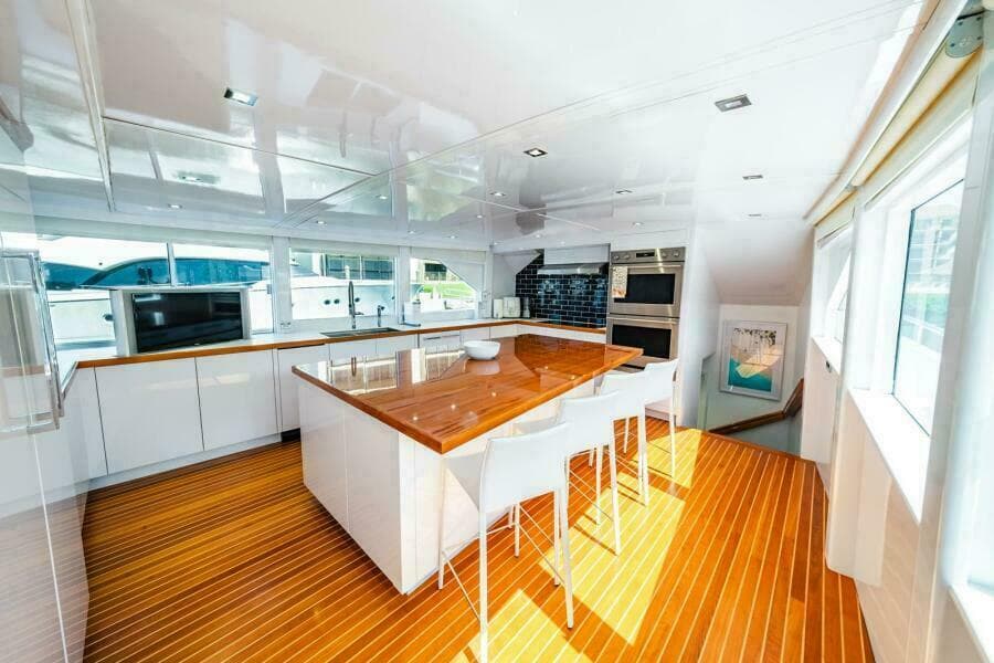 Galley Looking Fwd  