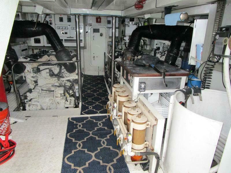 Engine Room Looking Forward   
