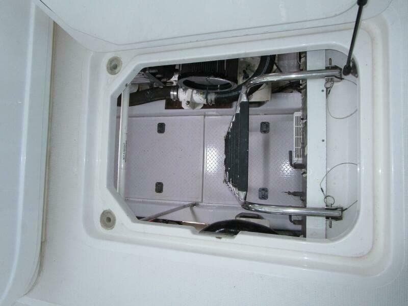 Helm Deck Engine Room Access