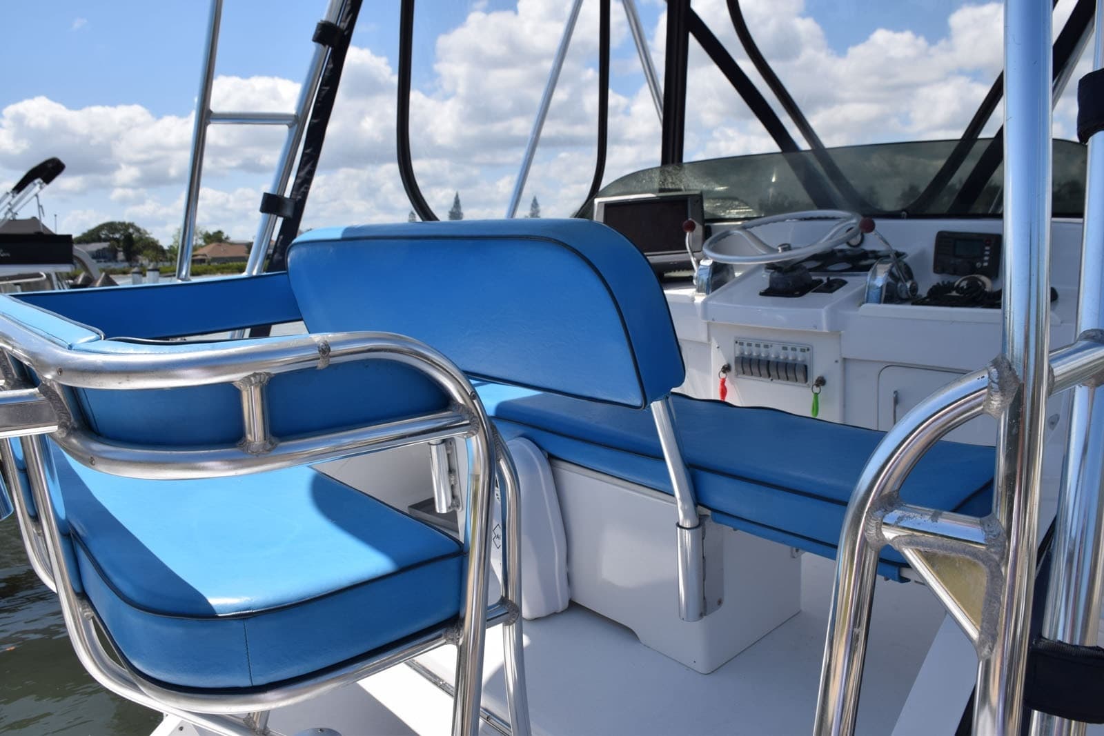 Custom Two Row Bridge Seating