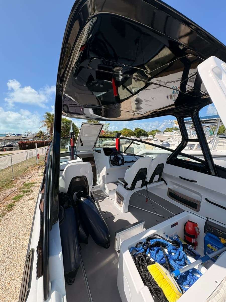 Candela C-8 cockpit