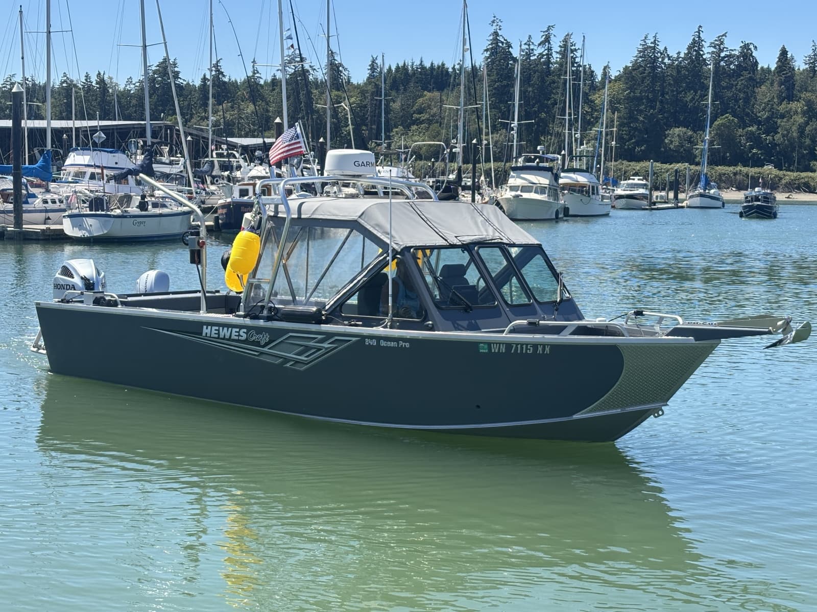 2022 Hewescraft 240 Ocean Pro ET