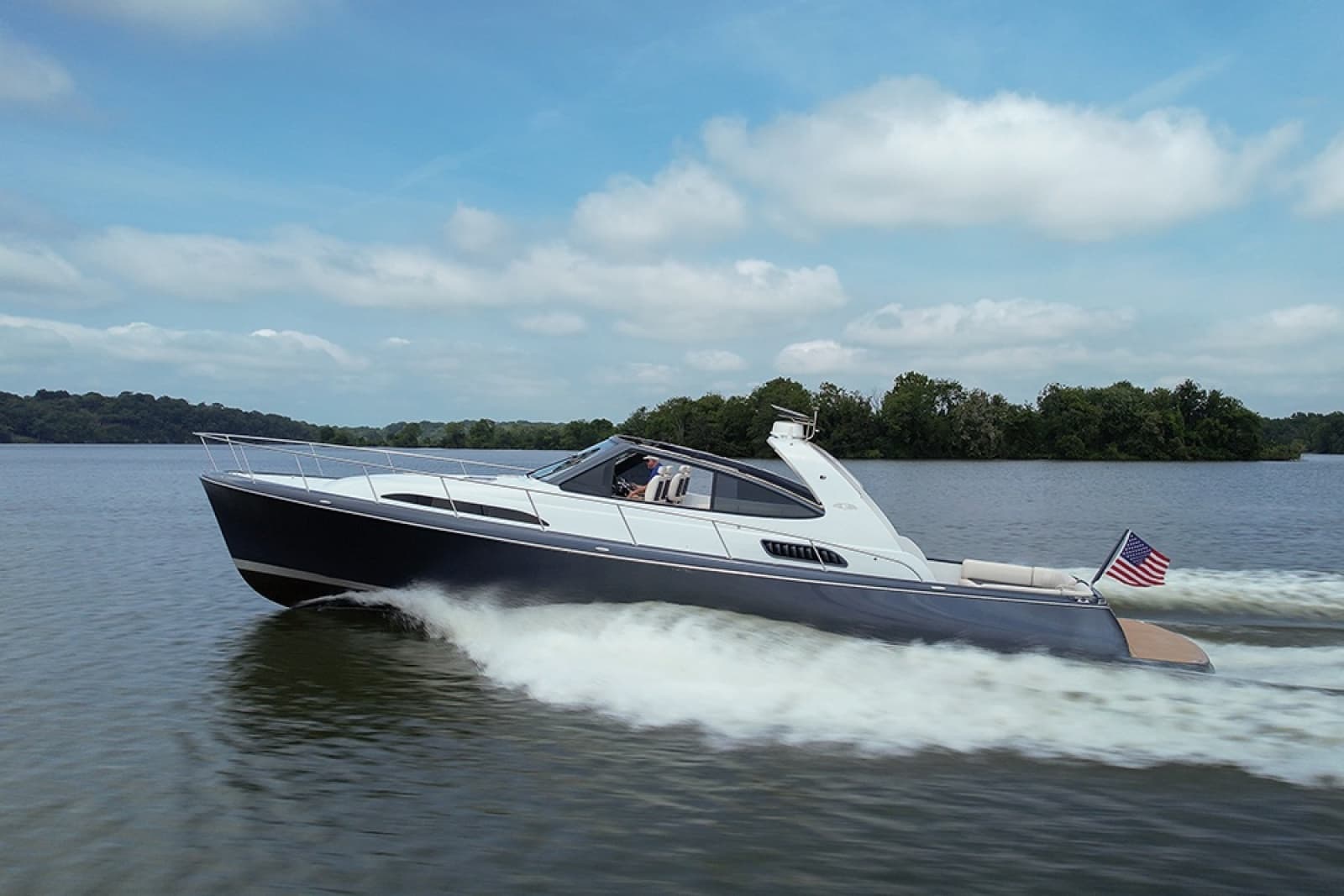 2019 Palm Beach Motor Yachts GT50 underway