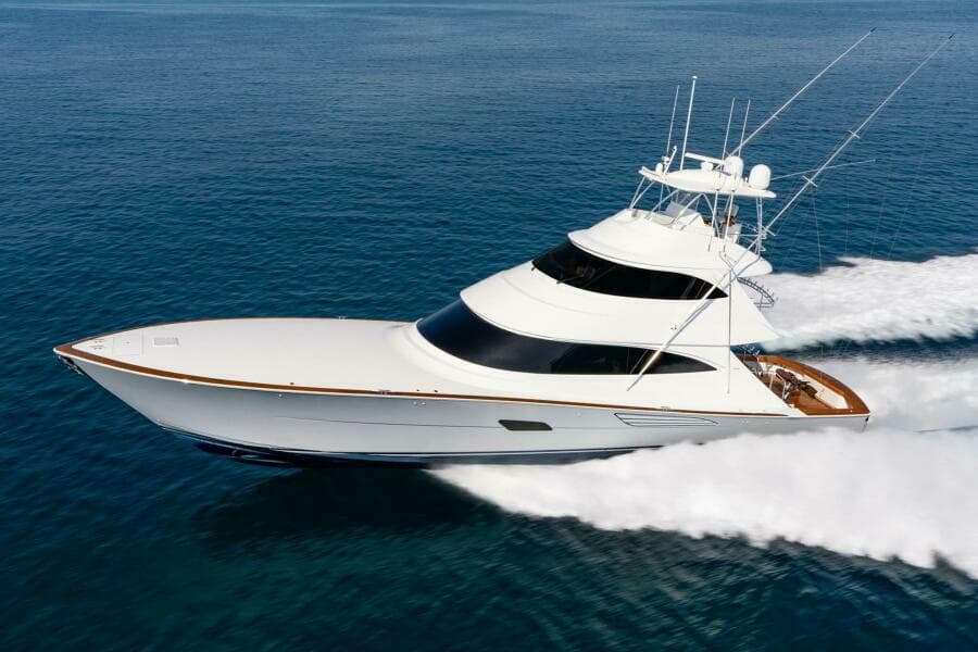 Viking 90 Sky Bridge - Running Profile