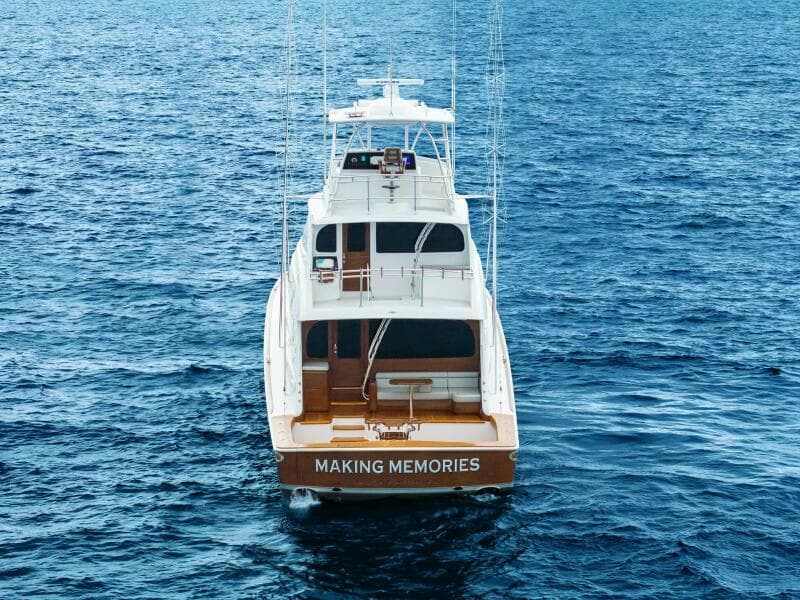 Viking 82 Skybridge - Exterior Transom