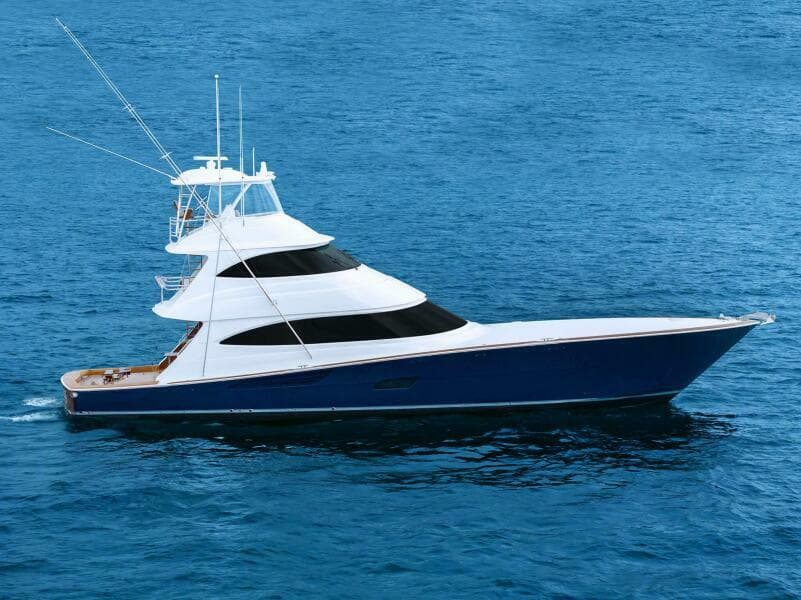 Viking 82 Skybridge - Profile