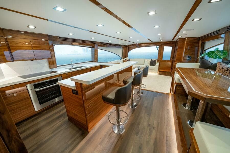 Viking 82 Convertible - Galley