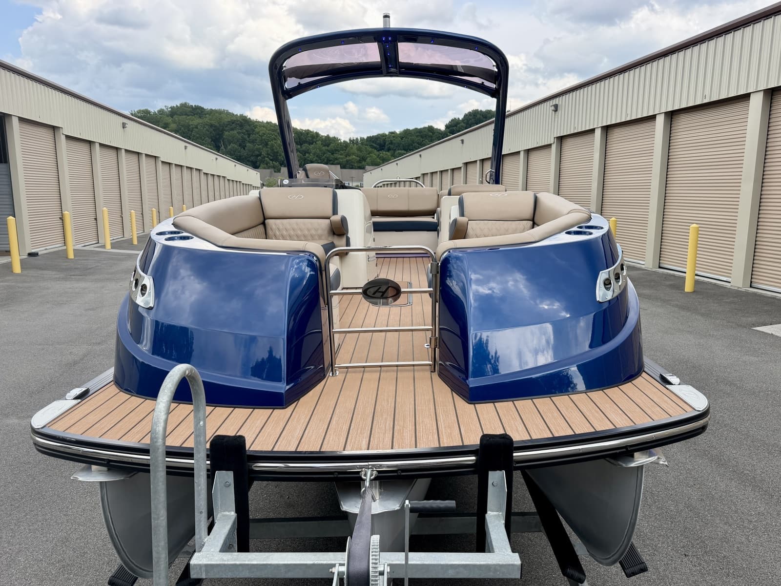 2019 Harris Crowne 250 SL Tritoon