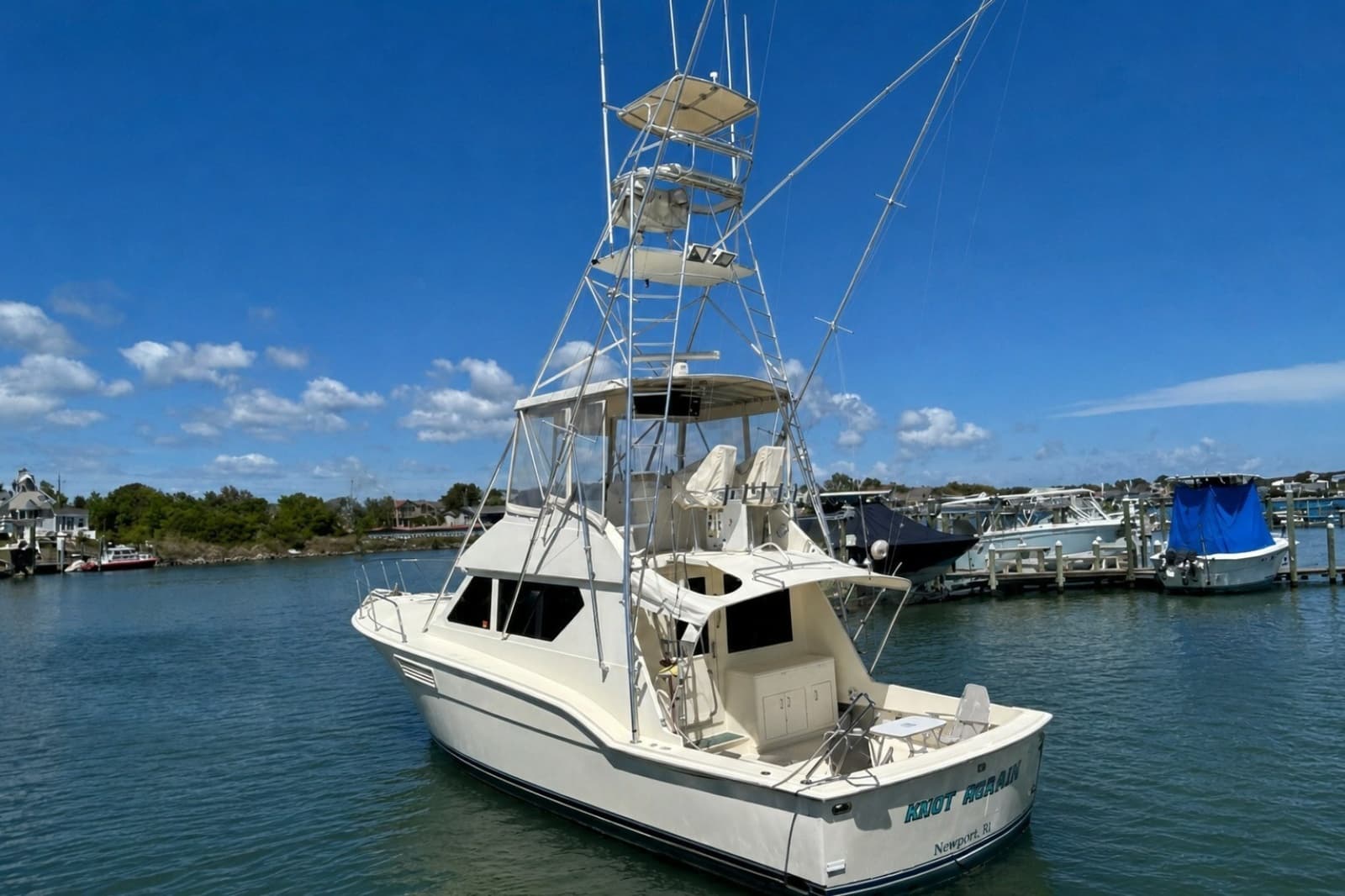 1989 Hatteras 45 Convertible