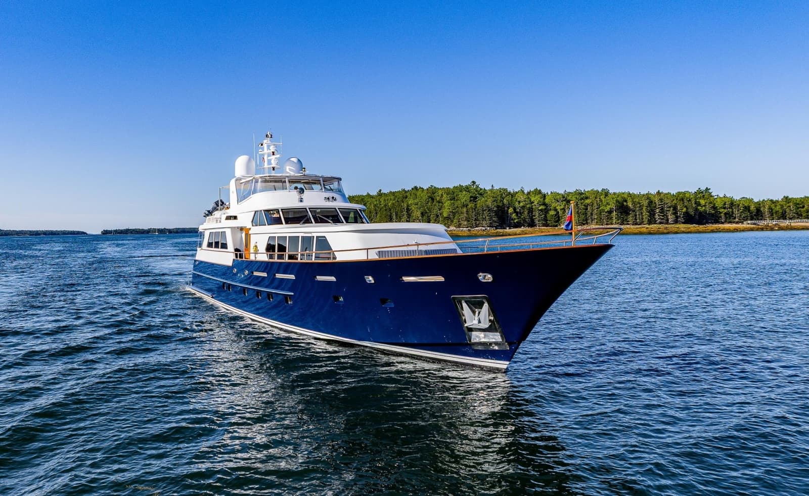 2004 Holland Jachtbouw Custom Raised Pilothouse Motor Yacht