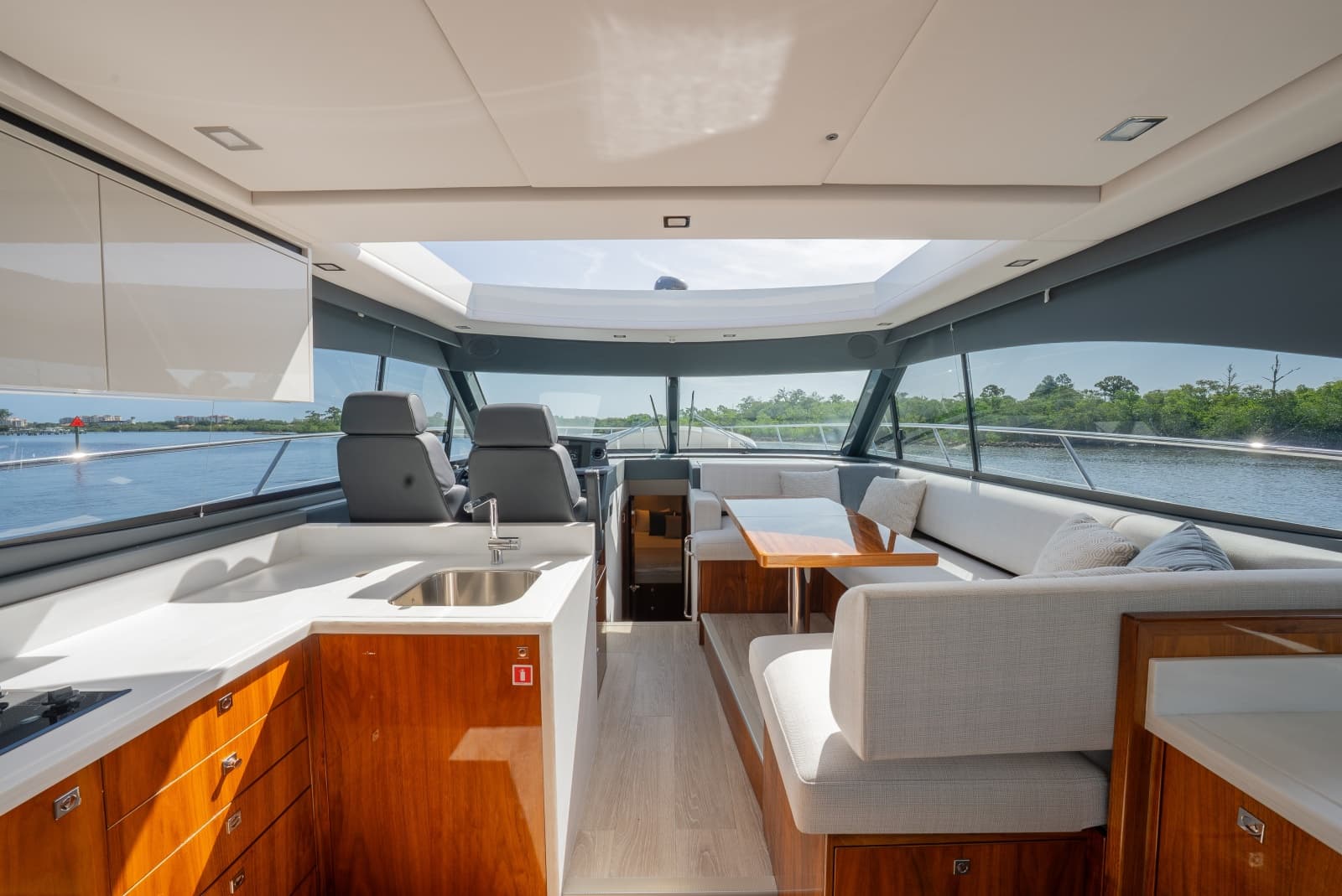 Galley and Helm