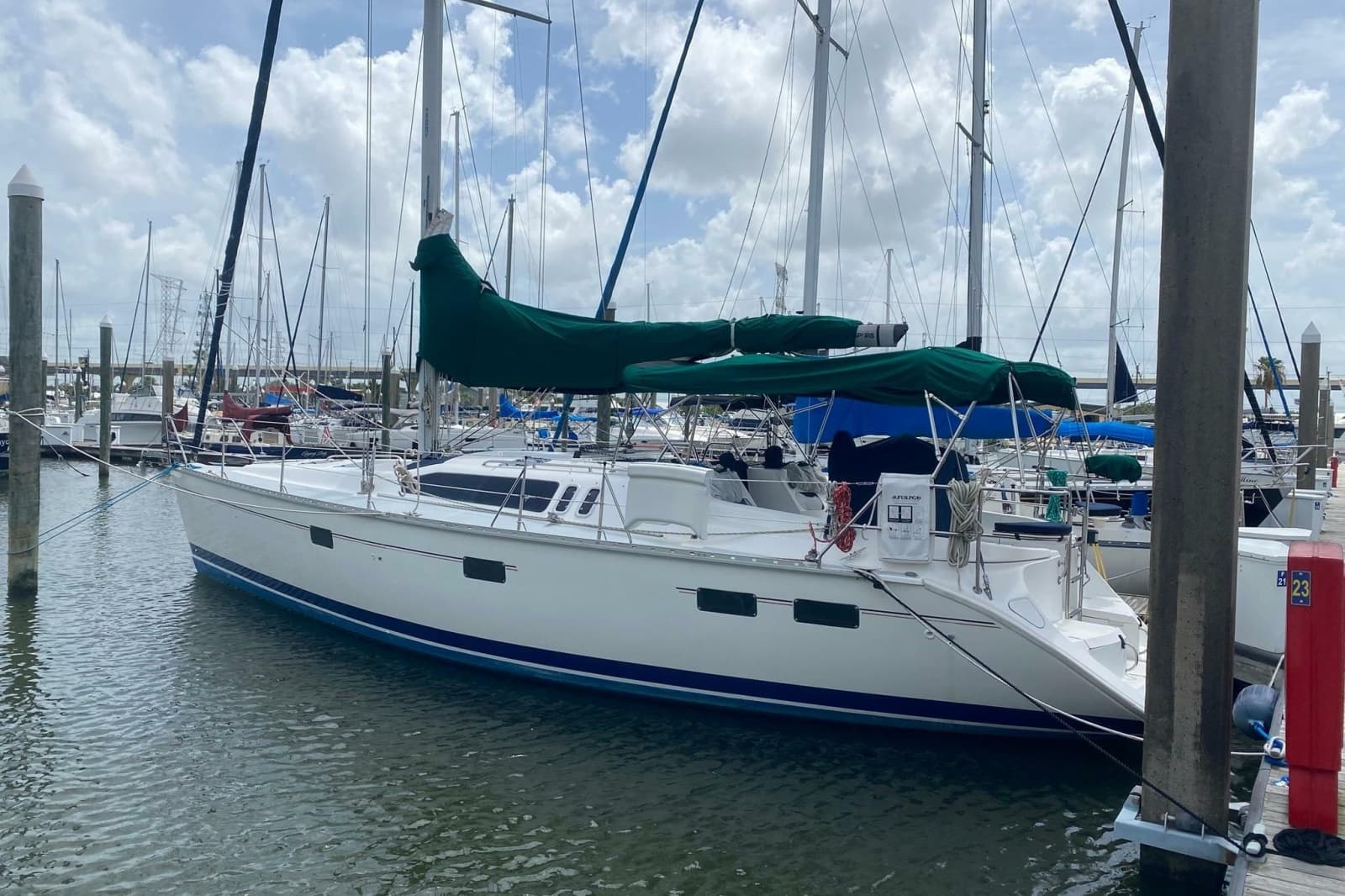 1996 Hunter Legend 40.5