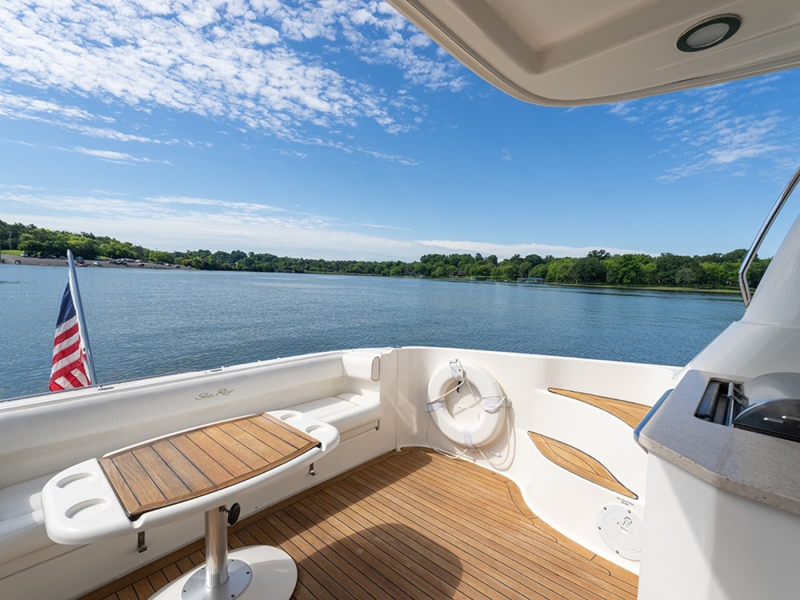 Port aft cockpit 