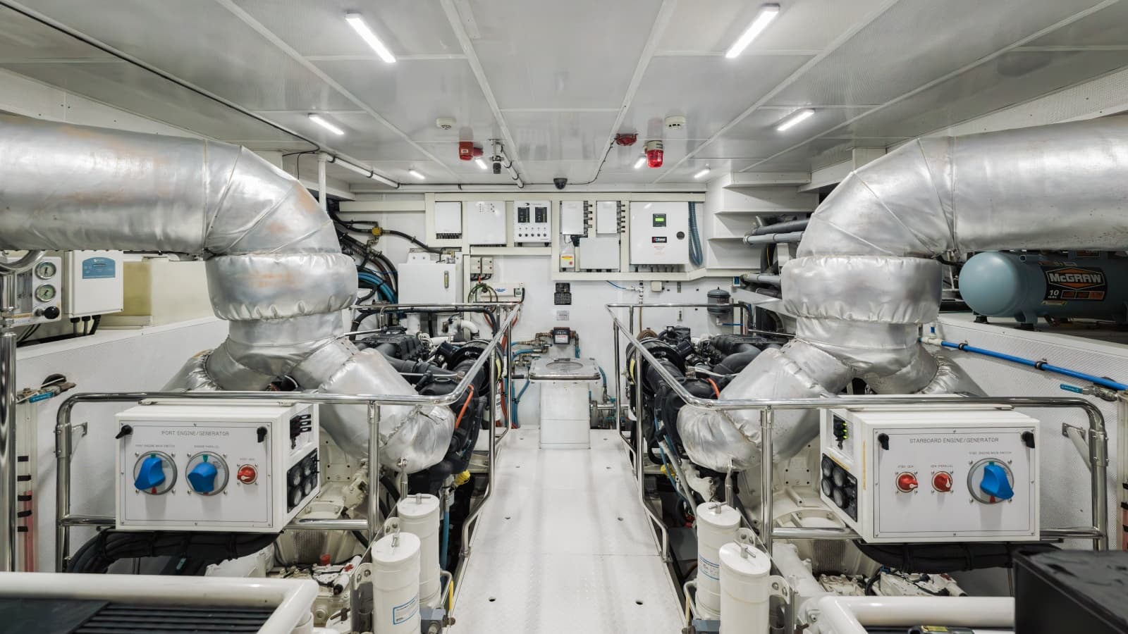 Engine Room Looking Fwd