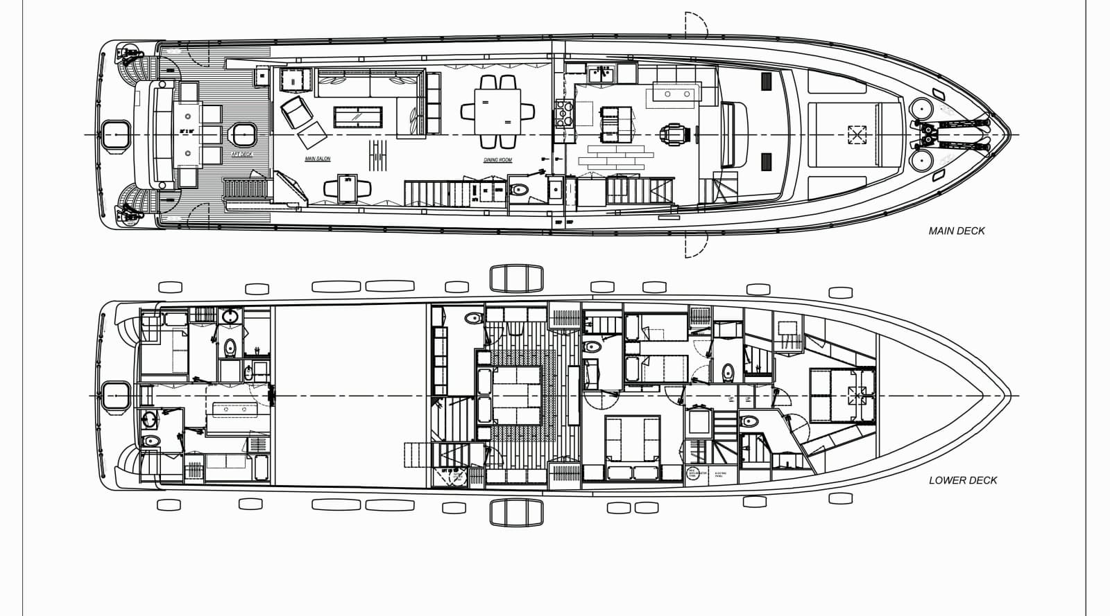 Main Deck And Lower Deck