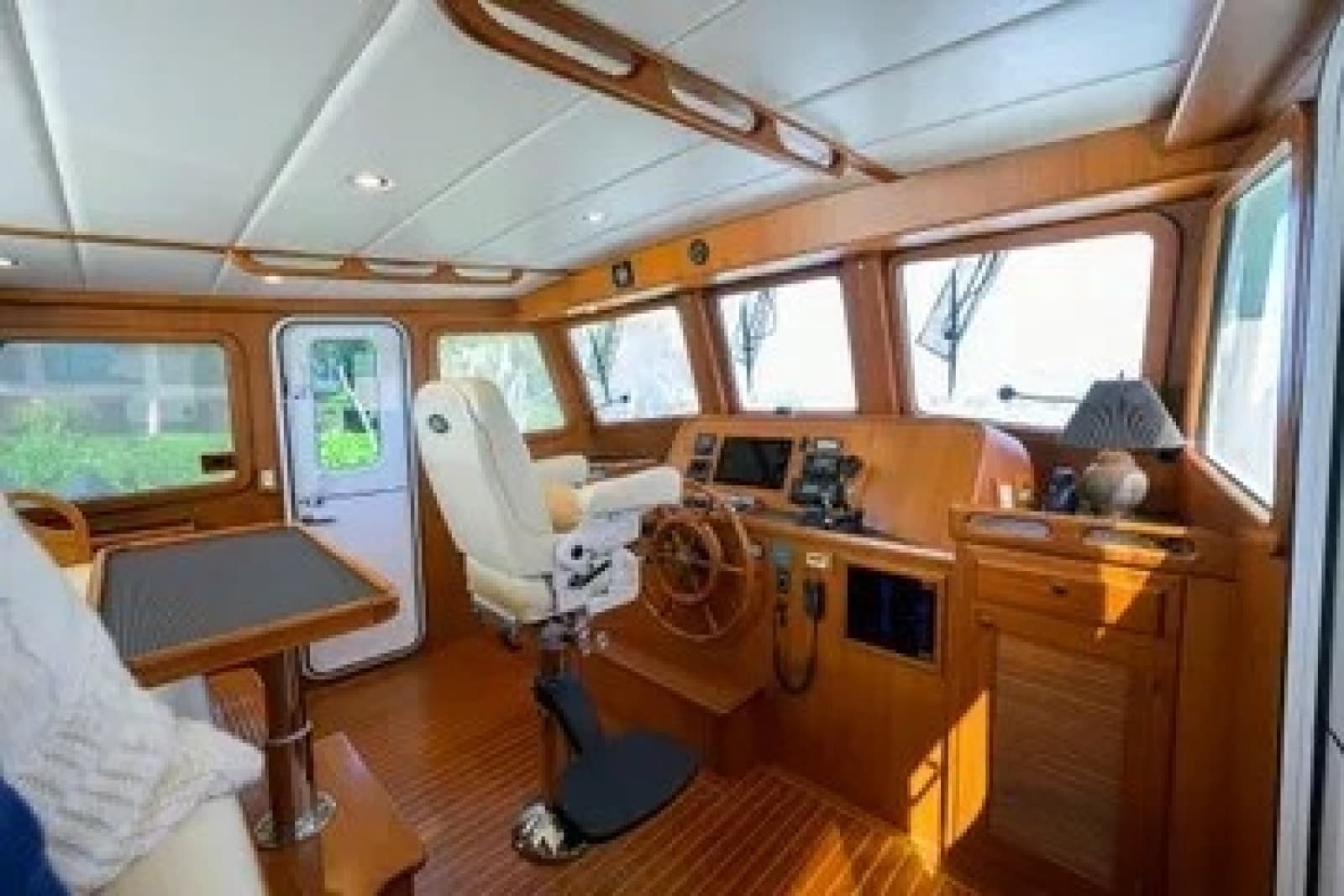 Pilothouse looking to port