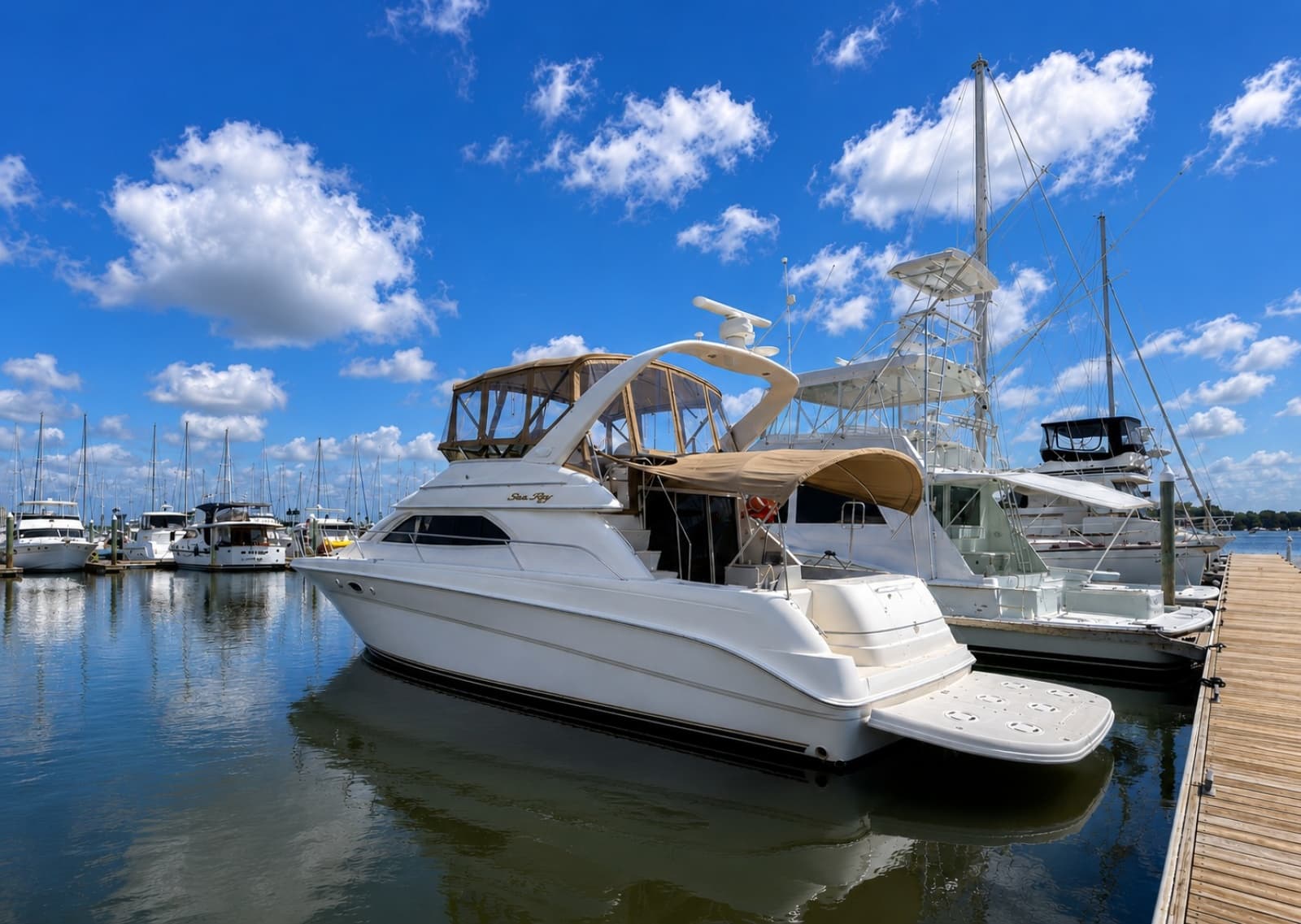 2001 Sea Ray 450 Express Bridge