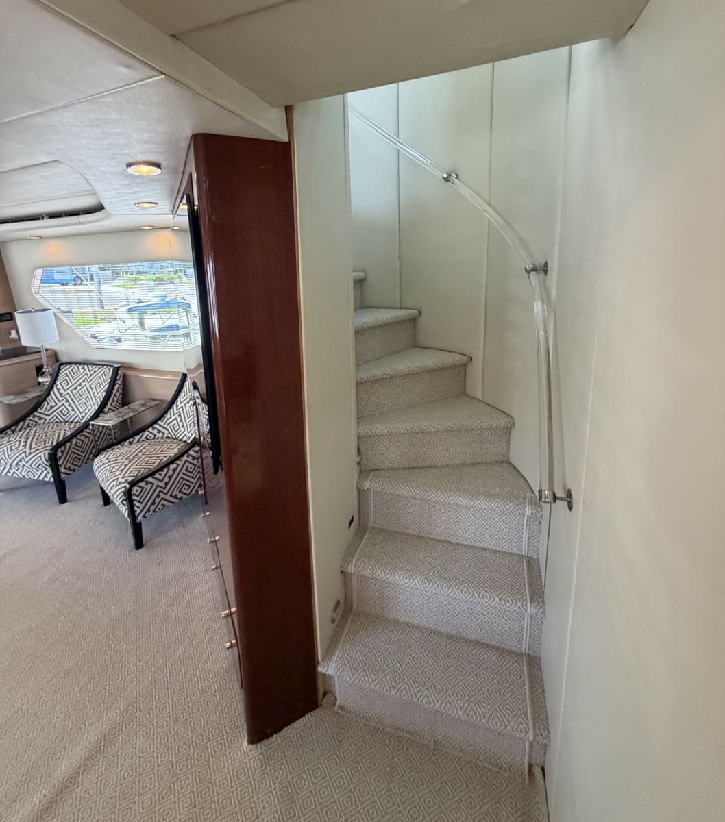 022 Main Deck Salon Stairs To Bridge Deck Sky Lounge