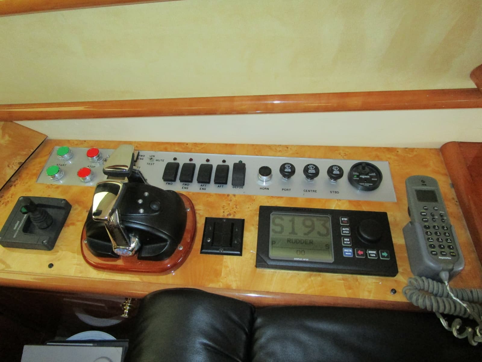 Lower Helm To Starboard