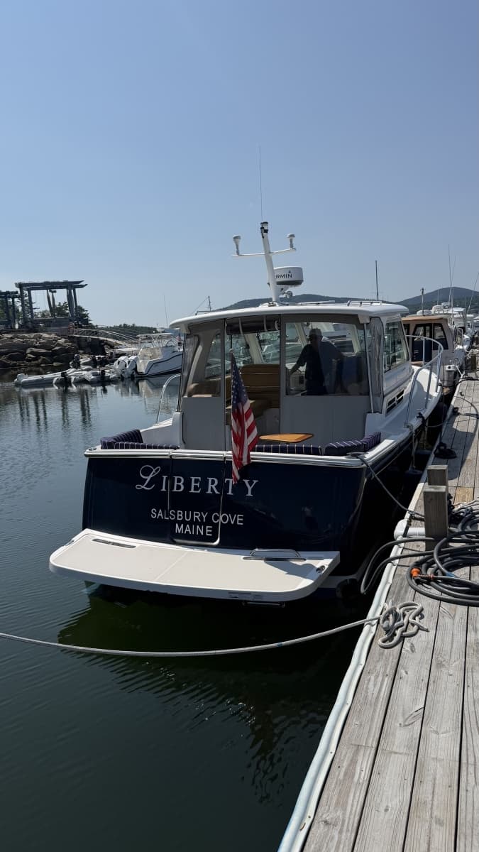 Liberty transom&swimplatform