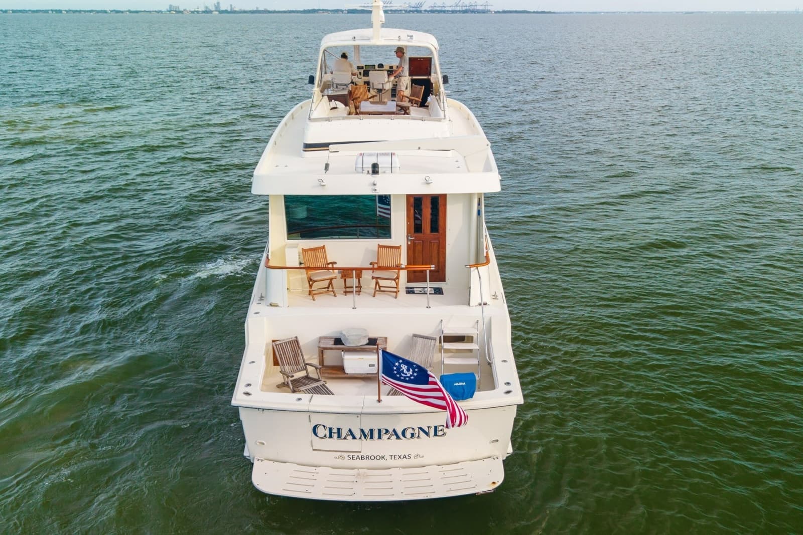 1989 Hatteras 74 Cockpit Motor Yacht