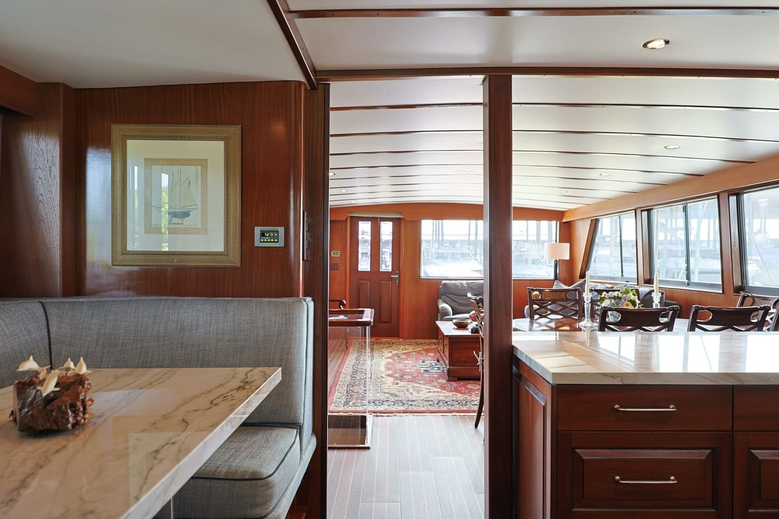 1989 Hatteras 74 Cockpit Motor Yacht