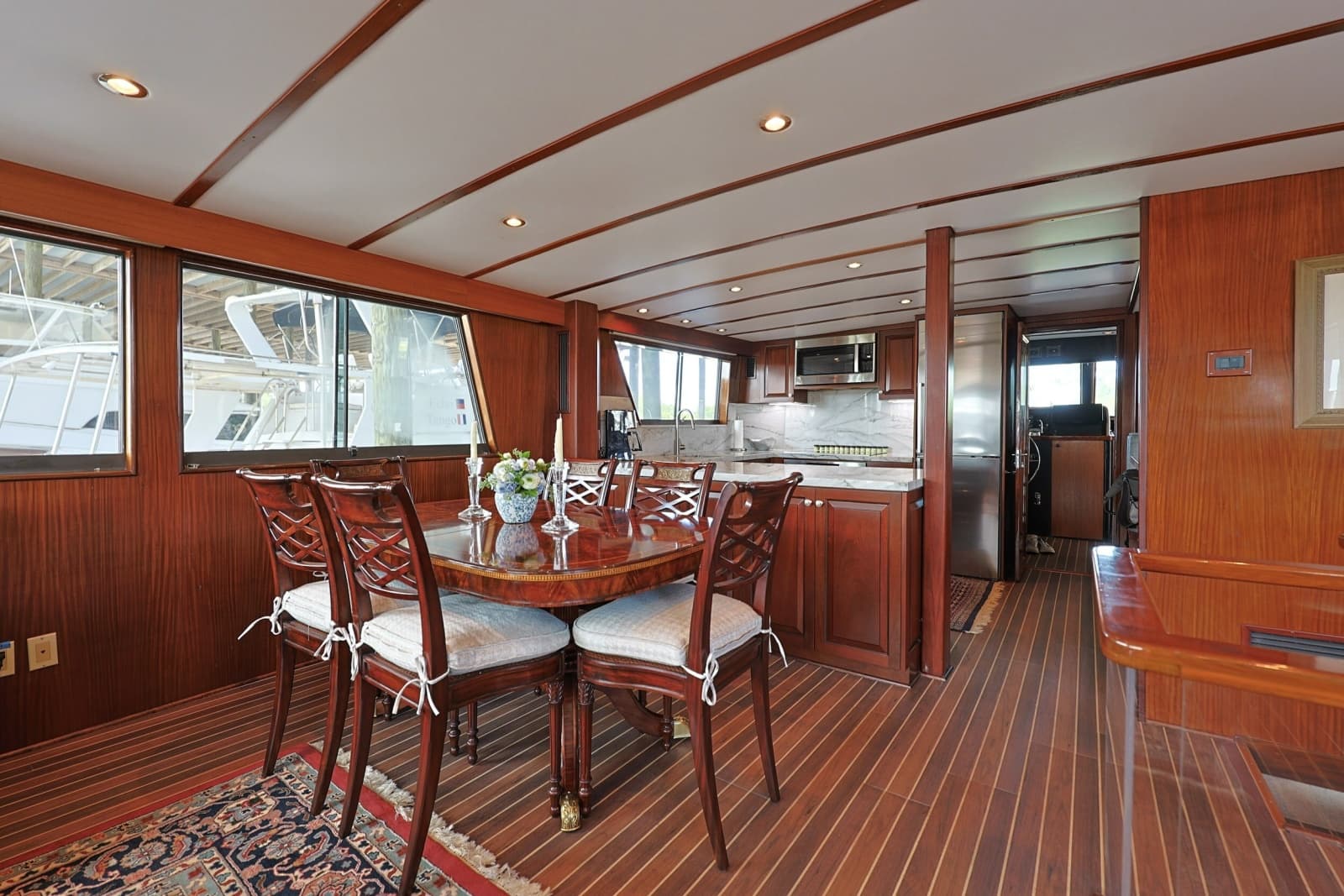 1989 Hatteras 74 Cockpit Motor Yacht