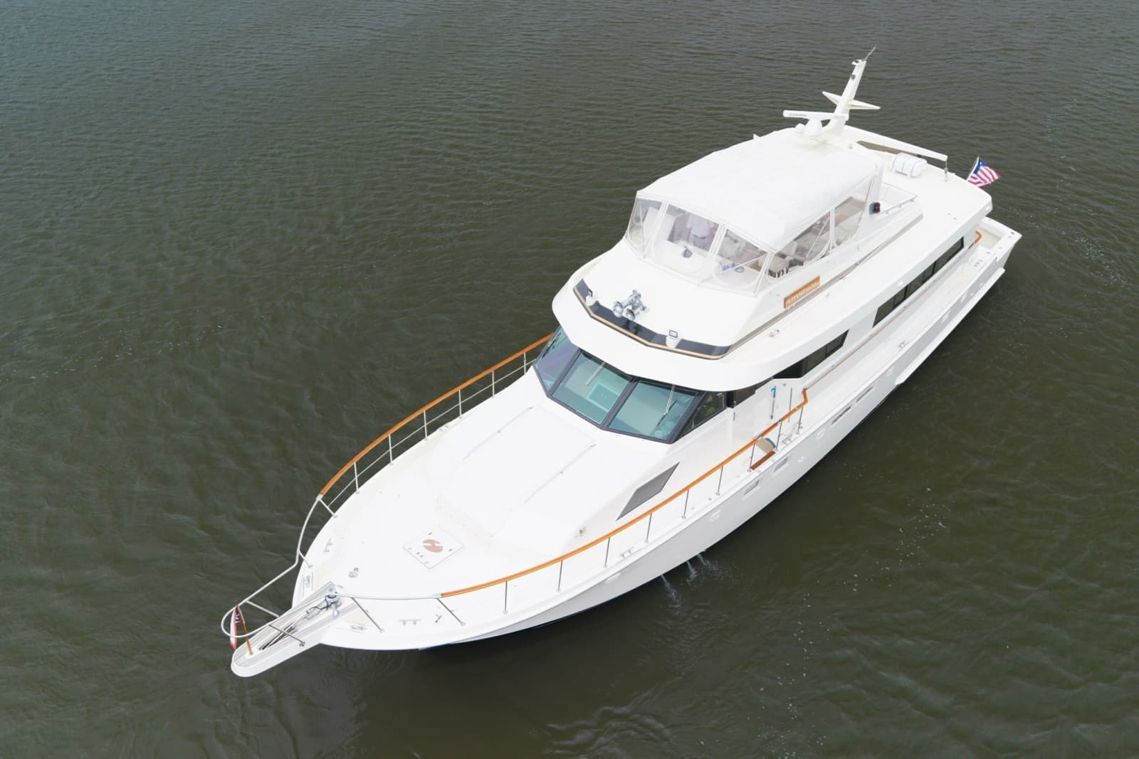 1989 Hatteras 74 Cockpit Motor Yacht