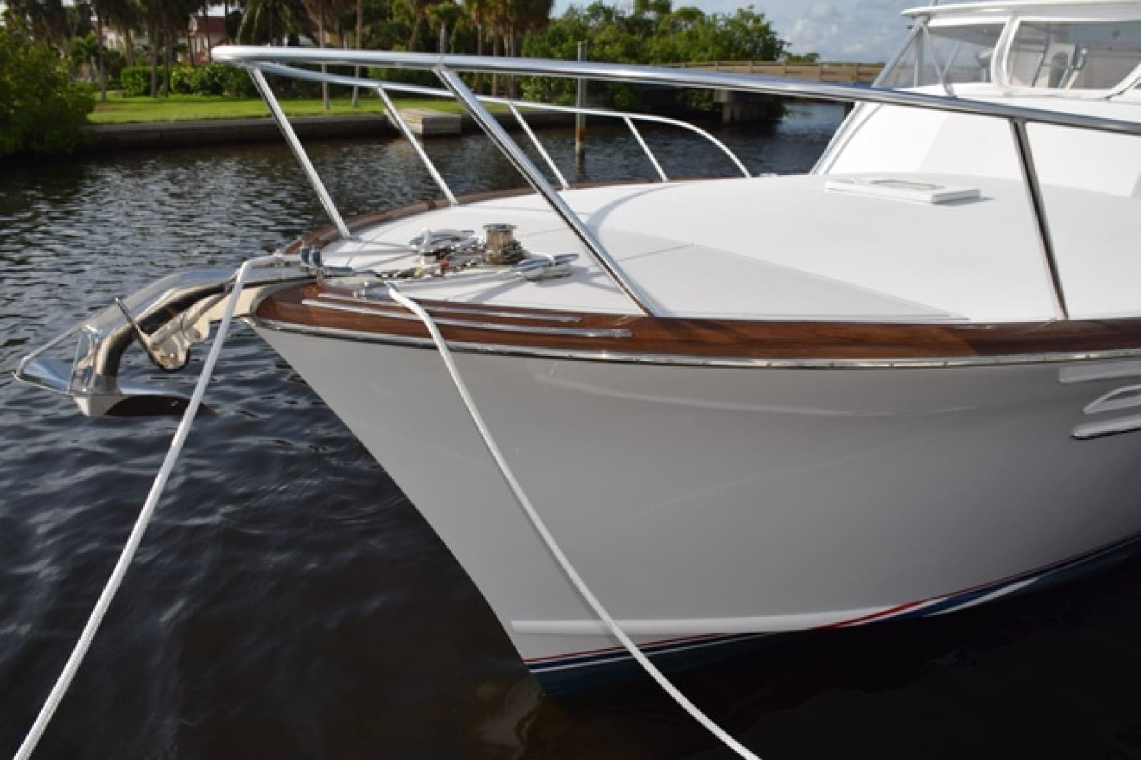 Anchor Chute And Windlass