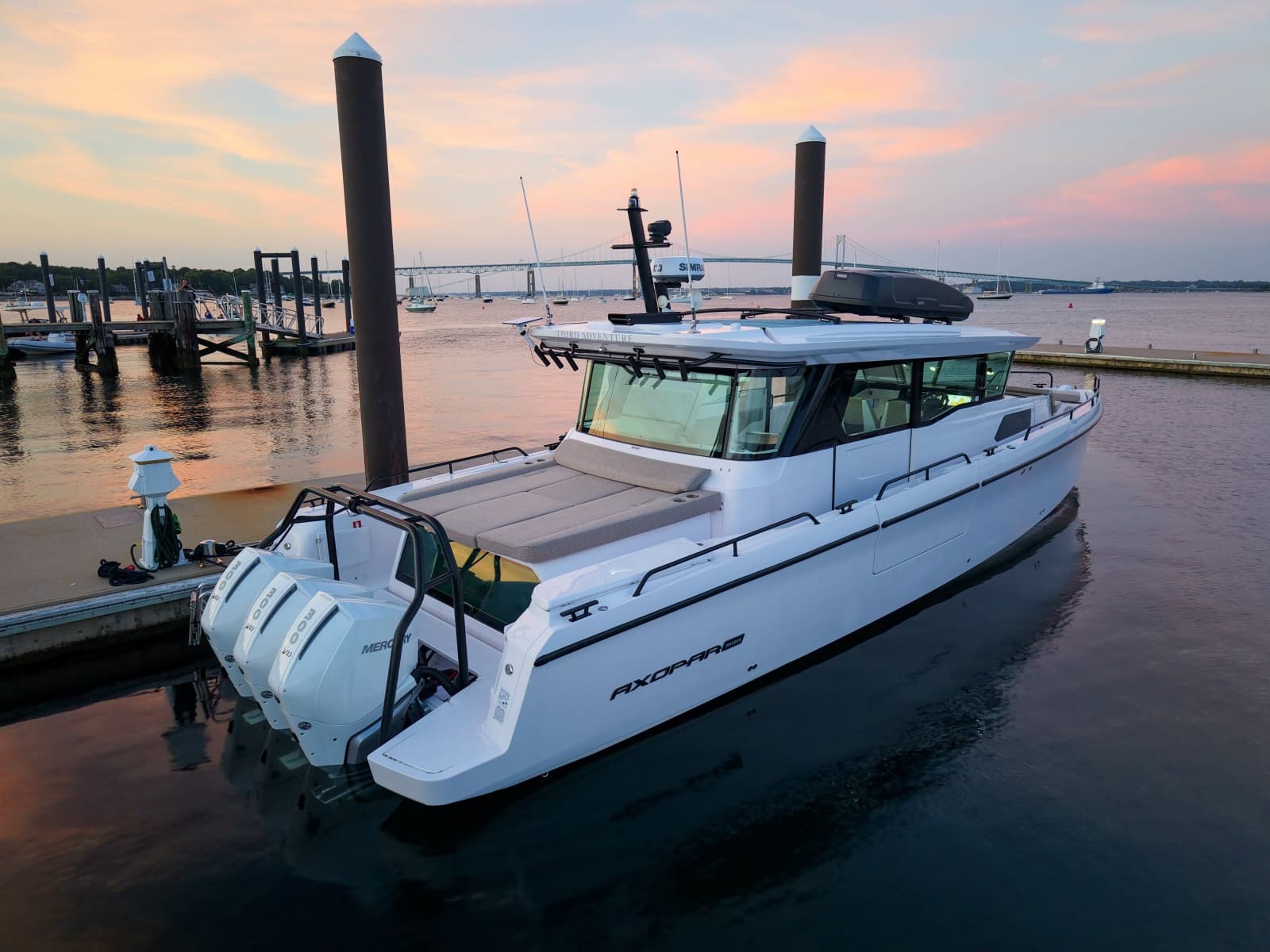 2024 Axopar 45 XC Cross Cabin Aft Cabin