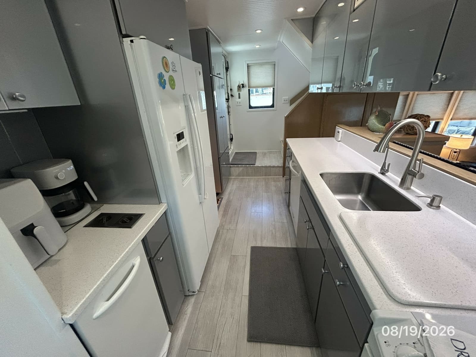 Steel Magnolia galley starboard