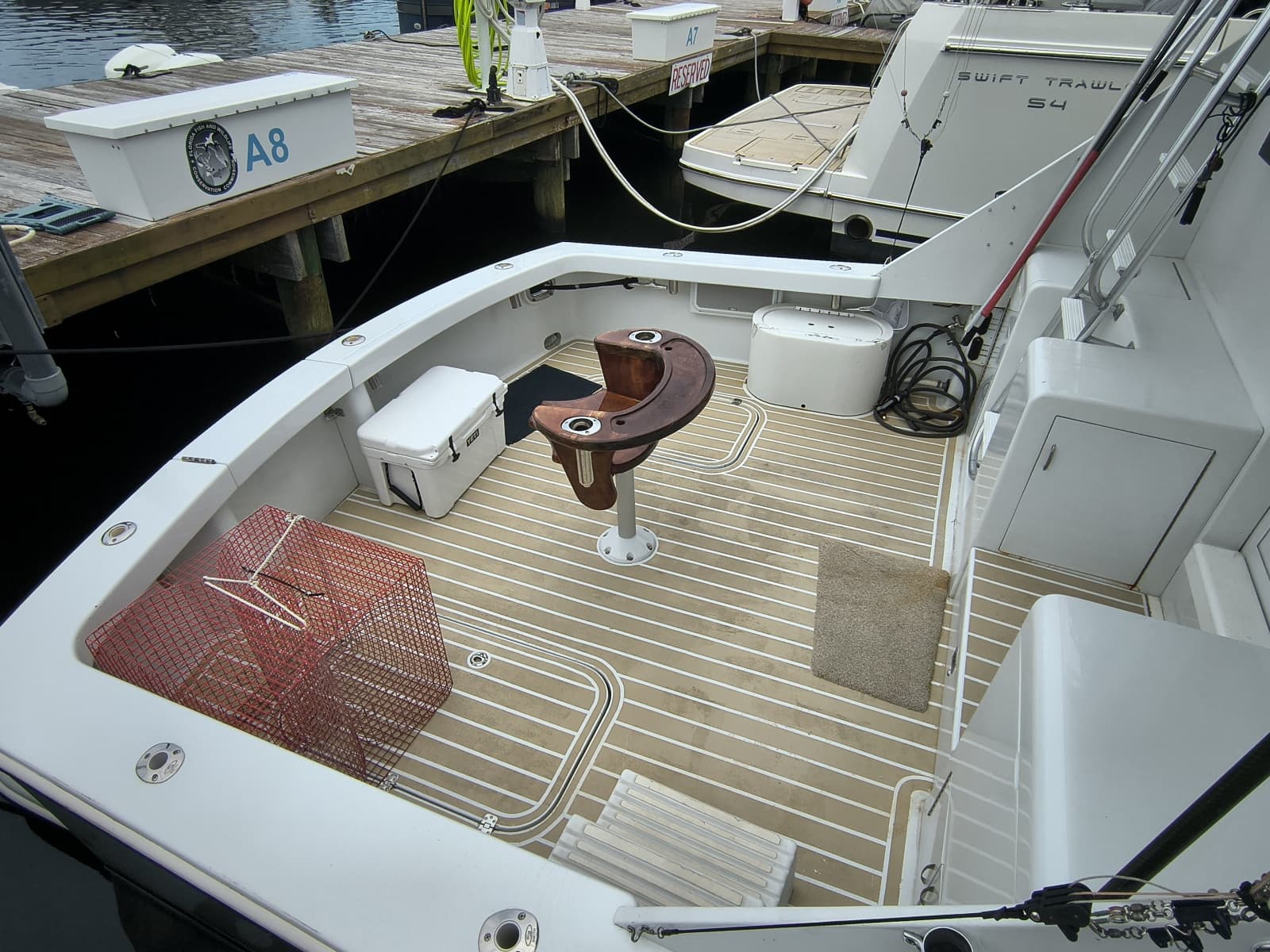 Cockpit view from Starboard Side