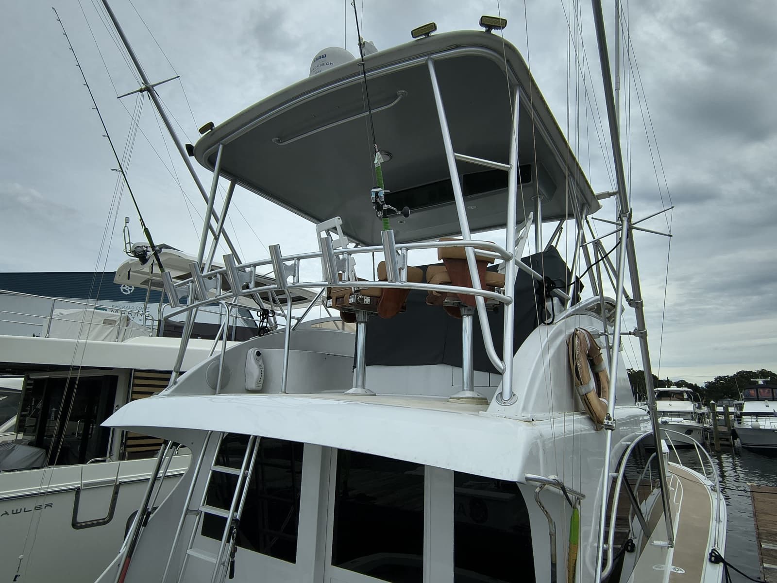 Flybridge Aft View