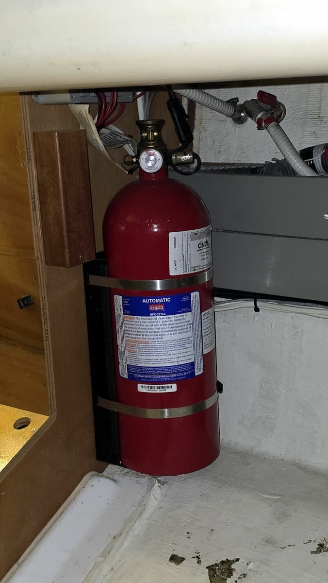 Engine Room Fire Suppression