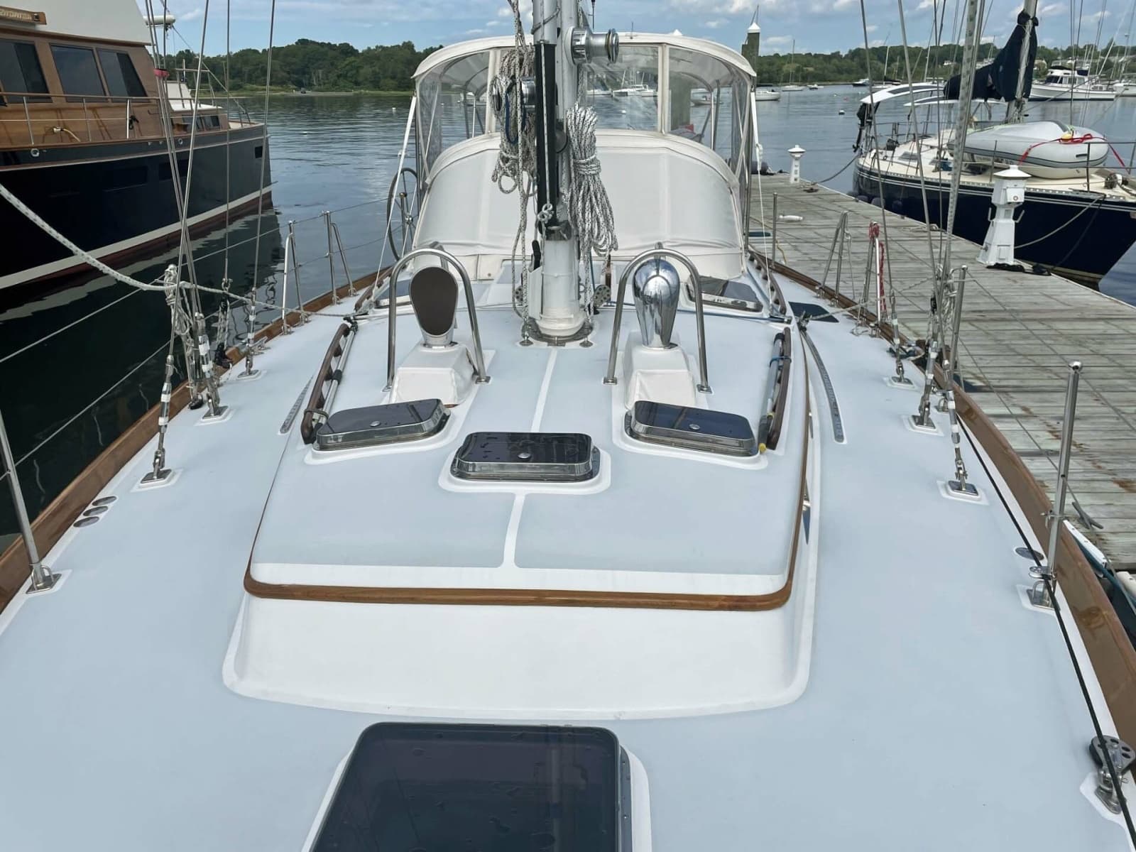 Looking Aft