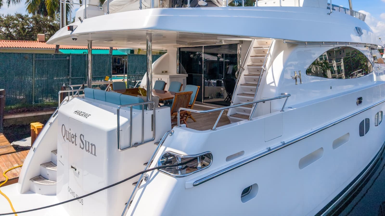 Spacious Aft Deck