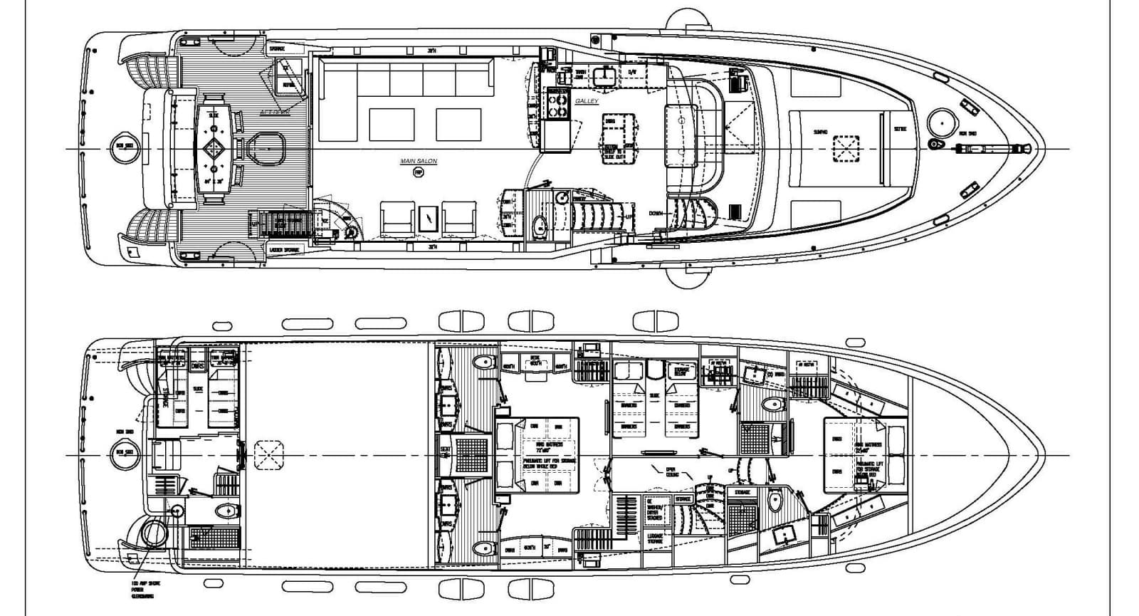 Main And Lower Decks
