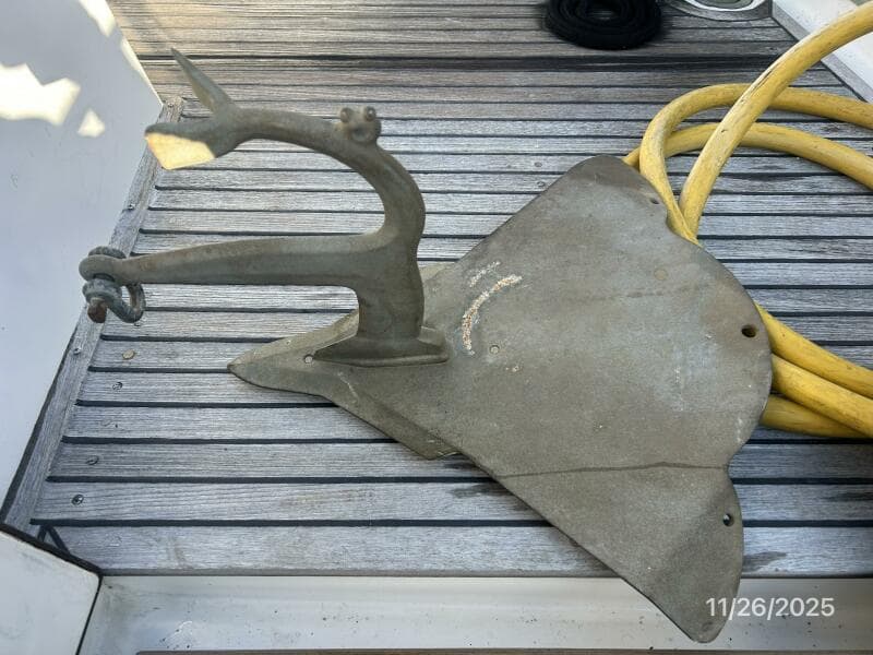 42' Grand Banks spare anchor